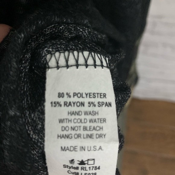 NWT Camo Pocket Sweater Heathered Gray - Picture 6 of 6